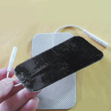Load image into Gallery viewer, 6x9cm Non-woven Foam Self-adhesive Physiotherapy Electrode, 2.0mm Hole, 2.5mm Hole
