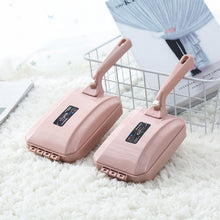 Load image into Gallery viewer, Handheld Carpet Sweeper Brush Sofa Bed Pet Hair Debris Crumb Dirt Fur Cleaner Roller Cleaning Tools, Random Color Delivery, Two-row Brush, Three-row Brush