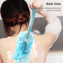 Load image into Gallery viewer, Long Handle Hanging Soft Mesh Back Body Bath Shower Brush