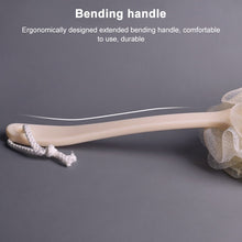Load image into Gallery viewer, Long Handle Hanging Soft Mesh Back Body Bath Shower Brush