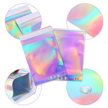 Load image into Gallery viewer, 100 PCS / Set  Laser Self Sealing Plastic Envelopes Mailing Bags Gift Packaging Bags, 11.5cmx16.5cm+4cm, 16.5cmx23cm+4cm, 23cmx32.5cm+4cm, 35cmx40cm+4cm