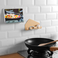 Load image into Gallery viewer, Wall Mounted 4 Hooks Mobile Phone Holder Hook Hanging Cellphone Tablet Charging Stand Bracket