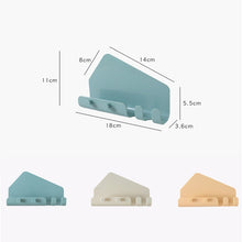 Load image into Gallery viewer, Wall Mounted 4 Hooks Mobile Phone Holder Hook Hanging Cellphone Tablet Charging Stand Bracket