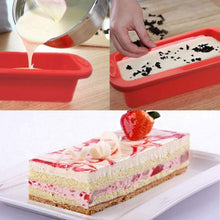 Load image into Gallery viewer, Rectangular Silicone Mold Chocolate Cake Decoration Accessories Baking Tools