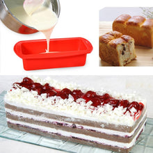 Load image into Gallery viewer, Rectangular Silicone Mold Chocolate Cake Decoration Accessories Baking Tools