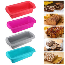 Load image into Gallery viewer, Rectangular Silicone Mold Chocolate Cake Decoration Accessories Baking Tools