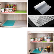 Load image into Gallery viewer, 4 PCS / Set Environmentally Friendly Waterproof Washable Antibacterial Antifouling Refrigerator Mat, Transparent White, Transparent Green, Transparent Pink, Transparent Blue, Blue, Green, Pink