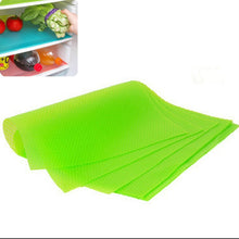 Load image into Gallery viewer, 4 PCS / Set Environmentally Friendly Waterproof Washable Antibacterial Antifouling Refrigerator Mat, Transparent White, Transparent Green, Transparent Pink, Transparent Blue, Blue, Green, Pink