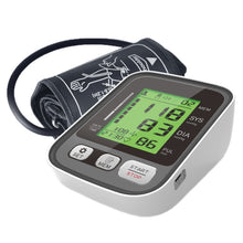 Load image into Gallery viewer, JZ-256A Tri-Color Backlight Automatic Upper Arm Sphygmomanometer Home Electronic Sphygmomanometer, 22-32cm, 22-42cm