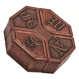 Magic Zinc Alloy Unlocks Nostalgic Adult Children Educational Toys High IQ Box