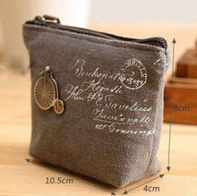Load image into Gallery viewer, Vintage Mini Coin Purse Pouch Bag Holders Gift Wallets Classic Nostalgic Storage Bag