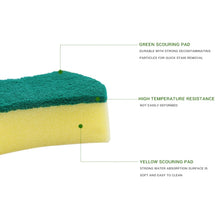 Load image into Gallery viewer, 10 PCS Magic Sponge Eraser Cleaner Kitchen Clean Scouring Cloth Dish Washing Kitchen Cleaning Tools, 10x8x3cm, Waist Shape, 10x8x3cm, Square