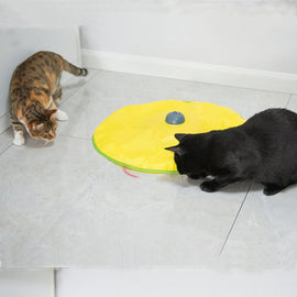 Cat Playing Board Electric Cat Turntable Automatic Cat Toy, Cat Playing Board