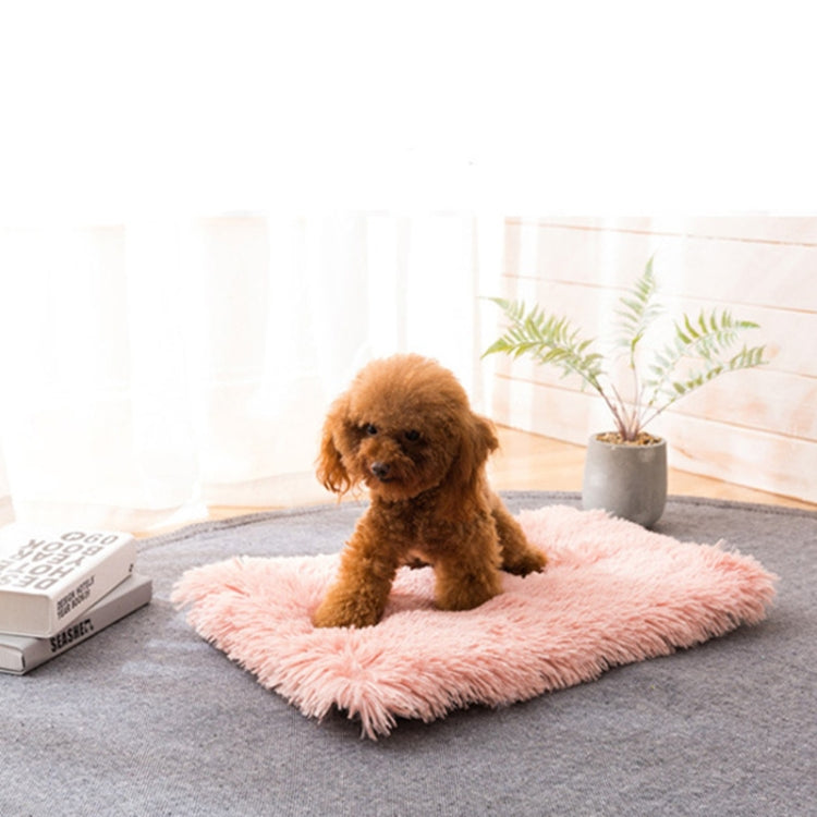 Autumn and Winter Warm Universal Square Pet Cat Dog Plush Pad, S, L, XL