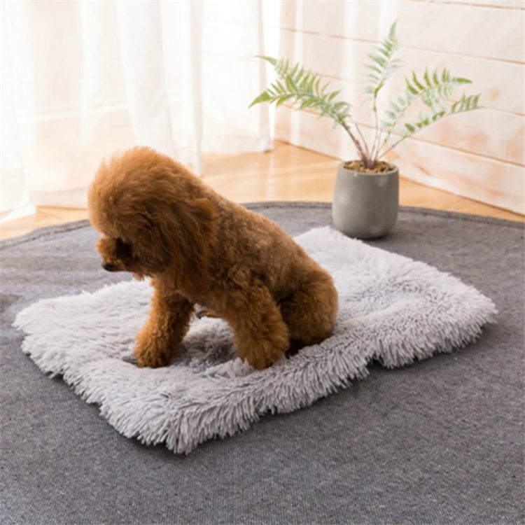 Autumn and Winter Warm Universal Square Pet Cat Dog Plush Pad, S, L, XL