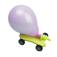 Load image into Gallery viewer, 3 PCS DIY Balloon Recoil Car Creative Scientific Children Educational Reaction Car