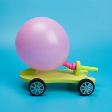 Load image into Gallery viewer, 3 PCS DIY Balloon Recoil Car Creative Scientific Children Educational Reaction Car