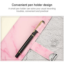 Load image into Gallery viewer, A5 Marble Texture Retro Password Lock Notebook Multifunctional Student Handbook Notepad