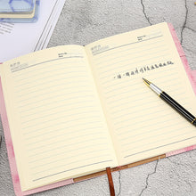 Load image into Gallery viewer, A5 Marble Texture Retro Password Lock Notebook Multifunctional Student Handbook Notepad