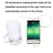 Load image into Gallery viewer, Pcsensor Milk Powder Fish Tank Temperature Detection USB Mobile Phone Probe Thermometer, Type-c, Micro