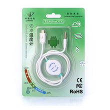 Load image into Gallery viewer, Pcsensor Milk Powder Fish Tank Temperature Detection USB Mobile Phone Probe Thermometer, Type-c, Micro
