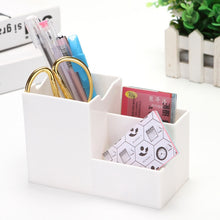 Load image into Gallery viewer, Creative Multifunctional Desktop Plastic Storage Phone Holder Pen Holder