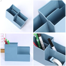 Load image into Gallery viewer, Creative Multifunctional Desktop Plastic Storage Phone Holder Pen Holder