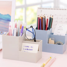 Load image into Gallery viewer, Creative Multifunctional Desktop Plastic Storage Phone Holder Pen Holder