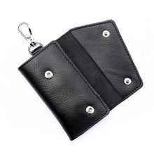 Load image into Gallery viewer, Multifunctional Litchi Texture Leather Keychain Bag Car Key Bag