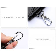 Load image into Gallery viewer, Multifunctional Litchi Texture Leather Keychain Bag Car Key Bag