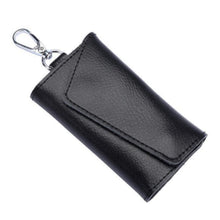 Load image into Gallery viewer, Multifunctional Litchi Texture Leather Keychain Bag Car Key Bag