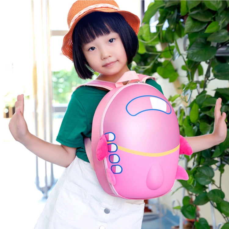 Kids Kindergarten Schoolbag Small Plane Backpack Waterproof Breathable Eggshell Backpack
