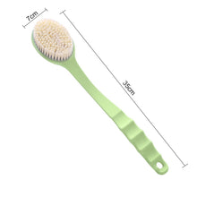 Load image into Gallery viewer, Long Handle Bath Brush Soft Hair Bath Brush with Massage Back Brush