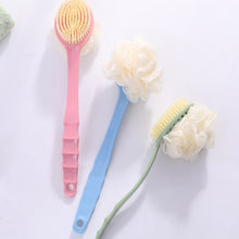 Load image into Gallery viewer, Long Handle Bath Brush Soft Hair Bath Brush with Massage Back Brush