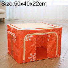Load image into Gallery viewer, Folding Storage Box Non Woven Fabric With Zipper Moisture-proof Clothes Storage Box, 44L 50x40x22cm, 55L 50x40x28cm, 66L 50x40x33cm, 80L 60x40x32cm, 100L 60x42x40cm, 125L 70x42x40cm