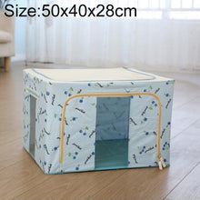 Load image into Gallery viewer, Folding Storage Box Non Woven Fabric With Zipper Moisture-proof Clothes Storage Box, 44L 50x40x22cm, 55L 50x40x28cm, 66L 50x40x33cm, 80L 60x40x32cm, 100L 60x42x40cm, 125L 70x42x40cm