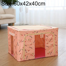 Load image into Gallery viewer, Folding Storage Box Non Woven Fabric With Zipper Moisture-proof Clothes Storage Box, 44L 50x40x22cm, 55L 50x40x28cm, 66L 50x40x33cm, 80L 60x40x32cm, 100L 60x42x40cm, 125L 70x42x40cm