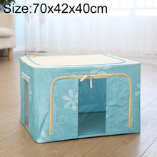 Load image into Gallery viewer, Folding Storage Box Non Woven Fabric With Zipper Moisture-proof Clothes Storage Box, 44L 50x40x22cm, 55L 50x40x28cm, 66L 50x40x33cm, 80L 60x40x32cm, 100L 60x42x40cm, 125L 70x42x40cm