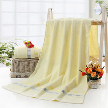 Load image into Gallery viewer, Cotton Plain Square Bath Towel Natural Environmental Protection Embroidered Bath Towel Household Towel