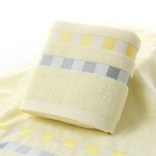 Load image into Gallery viewer, Cotton Plain Square Bath Towel Natural Environmental Protection Embroidered Bath Towel Household Towel