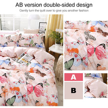 Load image into Gallery viewer, 4pcs / Set Printing Bedding Set Bed Sheet  Pillowcases Cover, For 1.2m Bed, For 1.5m Bed, For 1.8m Bed, For 2.0m Bed, For 2.2m Bed