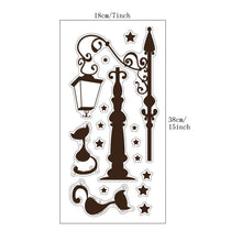 Load image into Gallery viewer, Street Lamp Cat Removed Environmentally Friendly Living Room Bedroom Wall Sticker