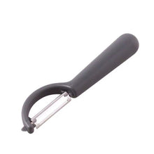 Load image into Gallery viewer, 4个一卖 Stainless Steel Round Handle Peeler Sugar Cane Scraper  Fruit Plane, 4 PCS Apple Peeler Knife (Dark Gery), 4 PCS Apple Peeler Knife (Green), 4 PCS Apple Peeler Knife (White), 4 PCS Apple Peeler Knife (Light Gery), 4 PCS Apple Peeler Knife (Black) ...