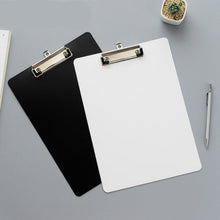 Load image into Gallery viewer, Simple File Board Folder Student Writing Board Paper Clip Restaurant Menu Folder
