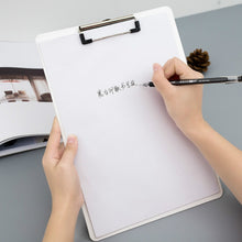 Load image into Gallery viewer, Simple File Board Folder Student Writing Board Paper Clip Restaurant Menu Folder