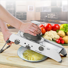 Load image into Gallery viewer, Multifunctional Long Stainless Steel Grater Slicer Chopper Crusher, Long Stainless Steel Grater