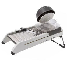 Load image into Gallery viewer, Multifunctional Long Stainless Steel Grater Slicer Chopper Crusher, Long Stainless Steel Grater