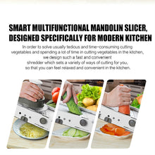 Load image into Gallery viewer, Multifunctional Long Stainless Steel Grater Slicer Chopper Crusher, Long Stainless Steel Grater