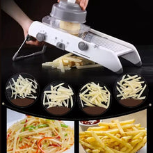 Load image into Gallery viewer, Multifunctional Long Stainless Steel Grater Slicer Chopper Crusher, Long Stainless Steel Grater