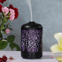 Load image into Gallery viewer, Metal Tree Air Humidifier Essential Oil Diffuser Mist Maker Colorful LED Lamp Diffuser Aromatherapy Air Purifier,, US Plug, UK Plug, EU Plug, AU Plug